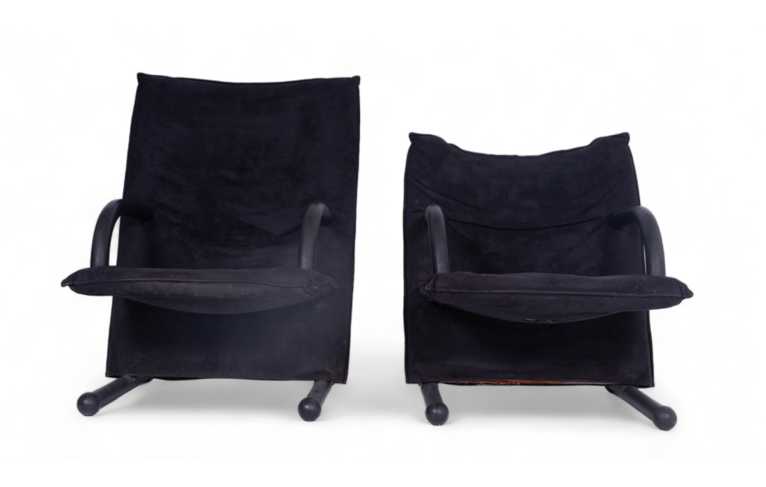 Burkhard Vogtherr for Arflex pair of armchairs