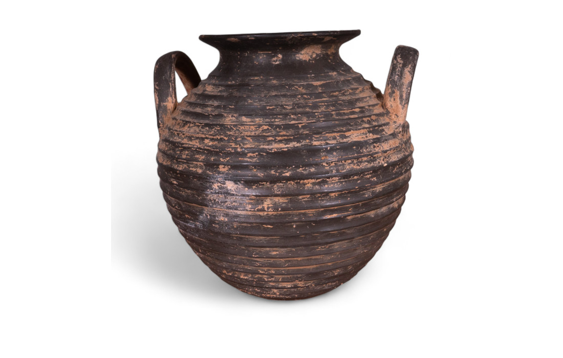Vase en céramique avec anses