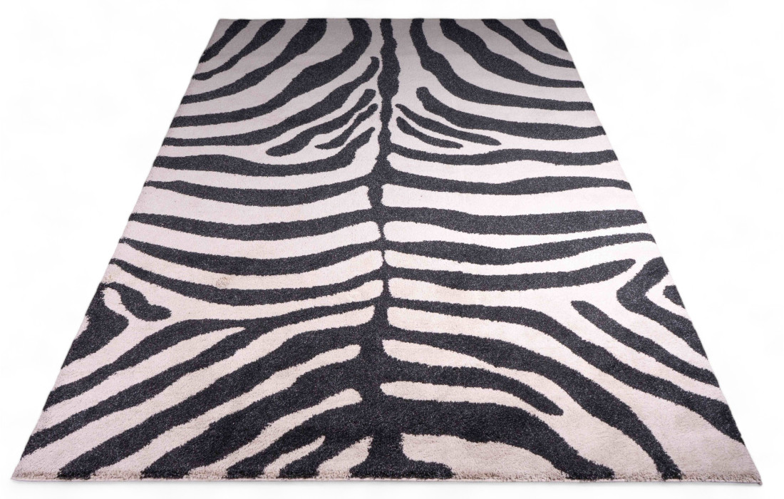 Rectangular zebra rug Aland