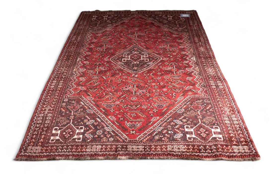 Persian rectangular carpet SITAP-Kaskay Fine in pure wool