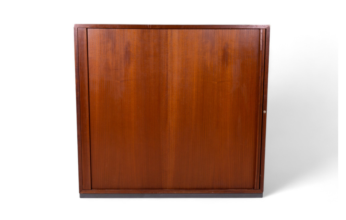 Wooden shutter cabinet