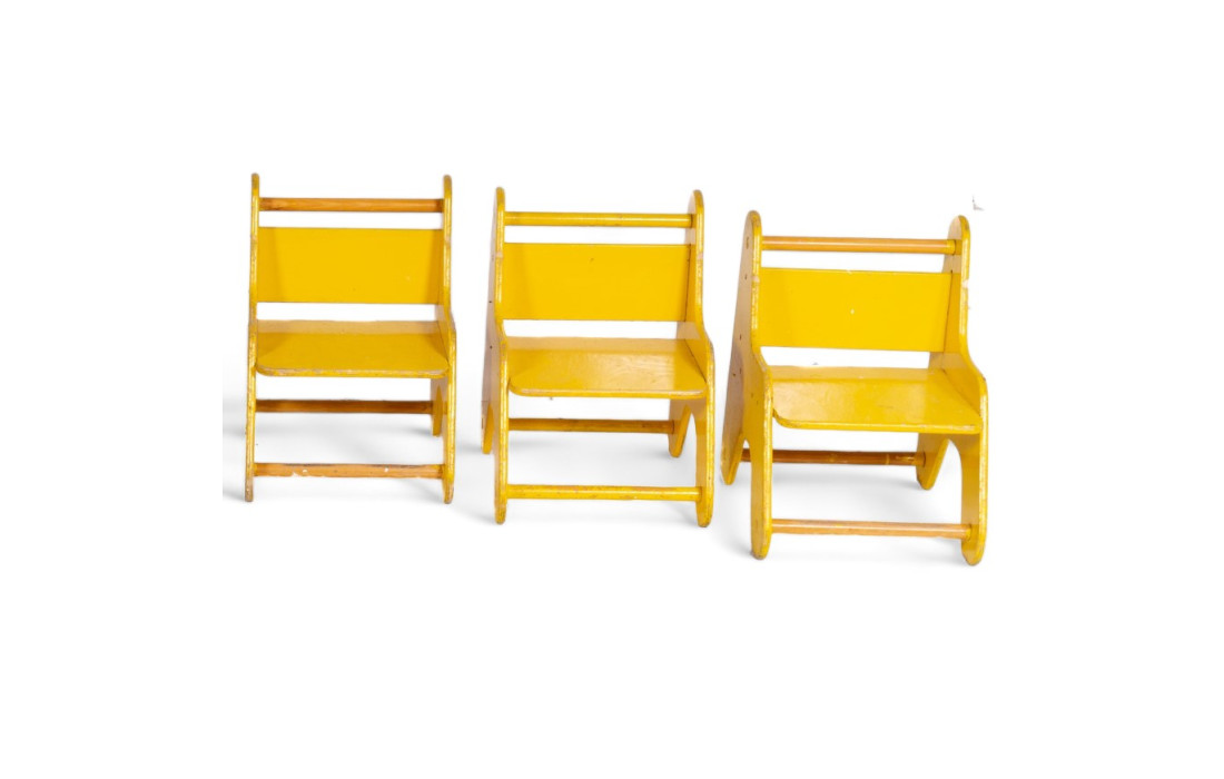 Vintage-Stühle für Kinder